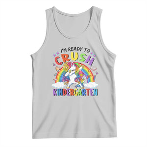 Ready to Crush Kindergarten Cute Girls Tank Top First Day Back to School