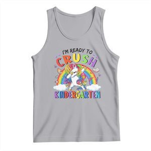 Ready to Crush Kindergarten Cute Girls Tank Top First Day Back to School