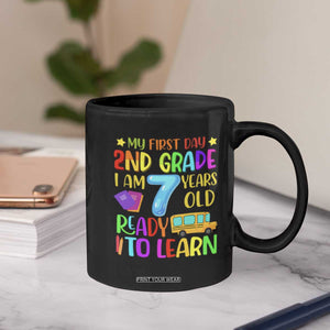 My First Day of 2nd Grade Coffee Mug Ready to Learn Back to School