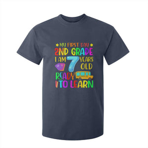 My First Day of 2nd Grade T Shirt For Kid Ready to Learn Back to School