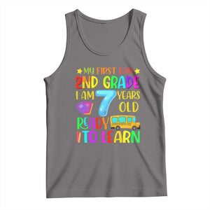My First Day of 2nd Grade Tank Top Ready to Learn Back to School