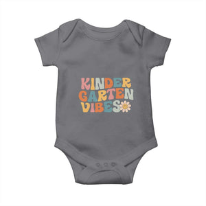 Retro Kindergarten Vibes Baby Onesie Cute Kinder Crew First Day of School