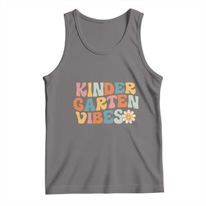 Retro Kindergarten Vibes Tank Top Cute Kinder Crew First Day of School