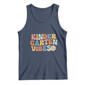Retro Kindergarten Vibes Tank Top Cute Kinder Crew First Day of School