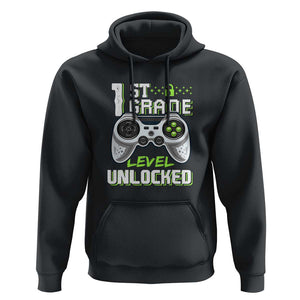 Gamer Boys Hoodie First Day of School, Back to School TS01 Black Print Your Wear