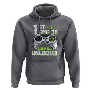 Gamer Boys Hoodie First Day of School, Back to School TS01 Charcoal Print Your Wear