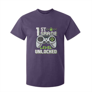 Leveling Up To School Funny Gamer Boys T Shirt For Kid First Day Back to School Gift