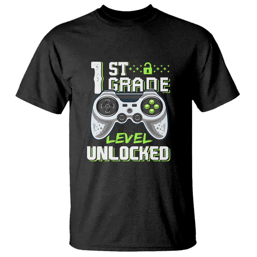 Gamer Boys T Shirt First Day of School, Back to School TS01 Black Print Your Wear