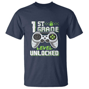 Gamer Boys T Shirt First Day of School, Back to School TS01 Navy Print Your Wear