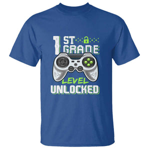 Gamer Boys T Shirt First Day of School, Back to School TS01 Royal Blue Print Your Wear
