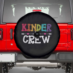 Kinder Crew Funny Kindergarten Spare Tire Cover Teacher and Student Back to School