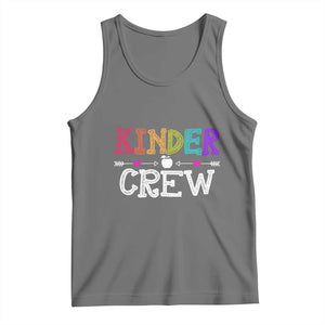 Kinder Crew Funny Kindergarten Tank Top Teacher and Student Back to School