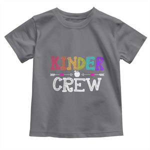 Kinder Crew Funny Kindergarten Toddler T Shirt Teacher and Student Back to School