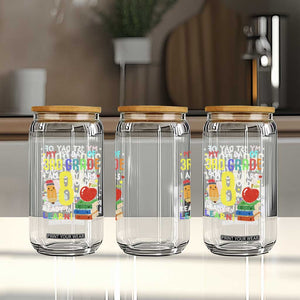Hello 3rd Grade Glass Can Boys and Girls First Day Back to School Gift