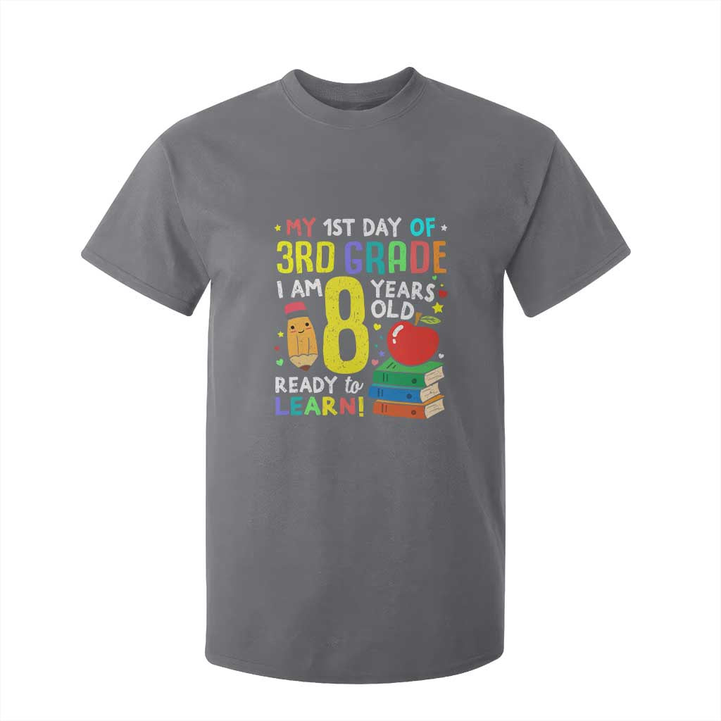 Hello 3rd Grade T Shirt For Kid Boys and Girls First Day Back to School Gift