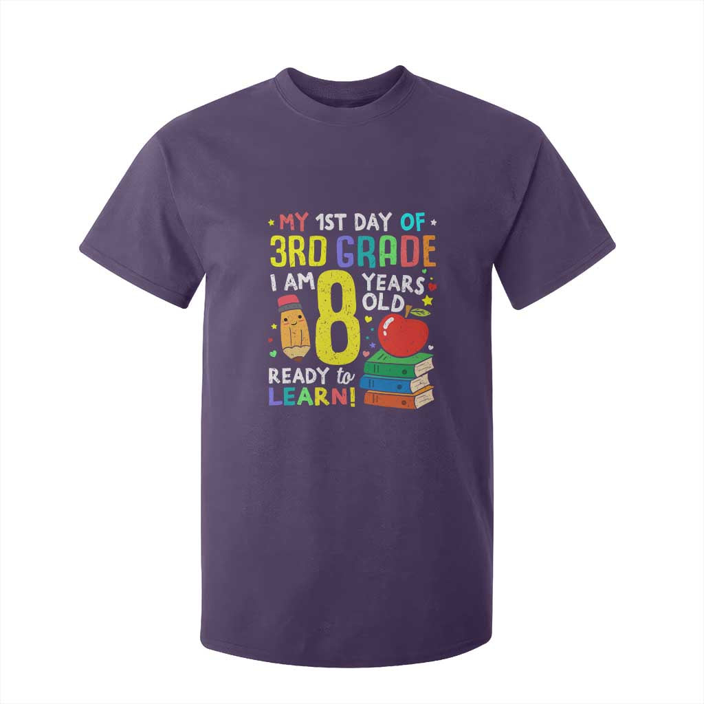 Hello 3rd Grade T Shirt For Kid Boys and Girls First Day Back to School Gift
