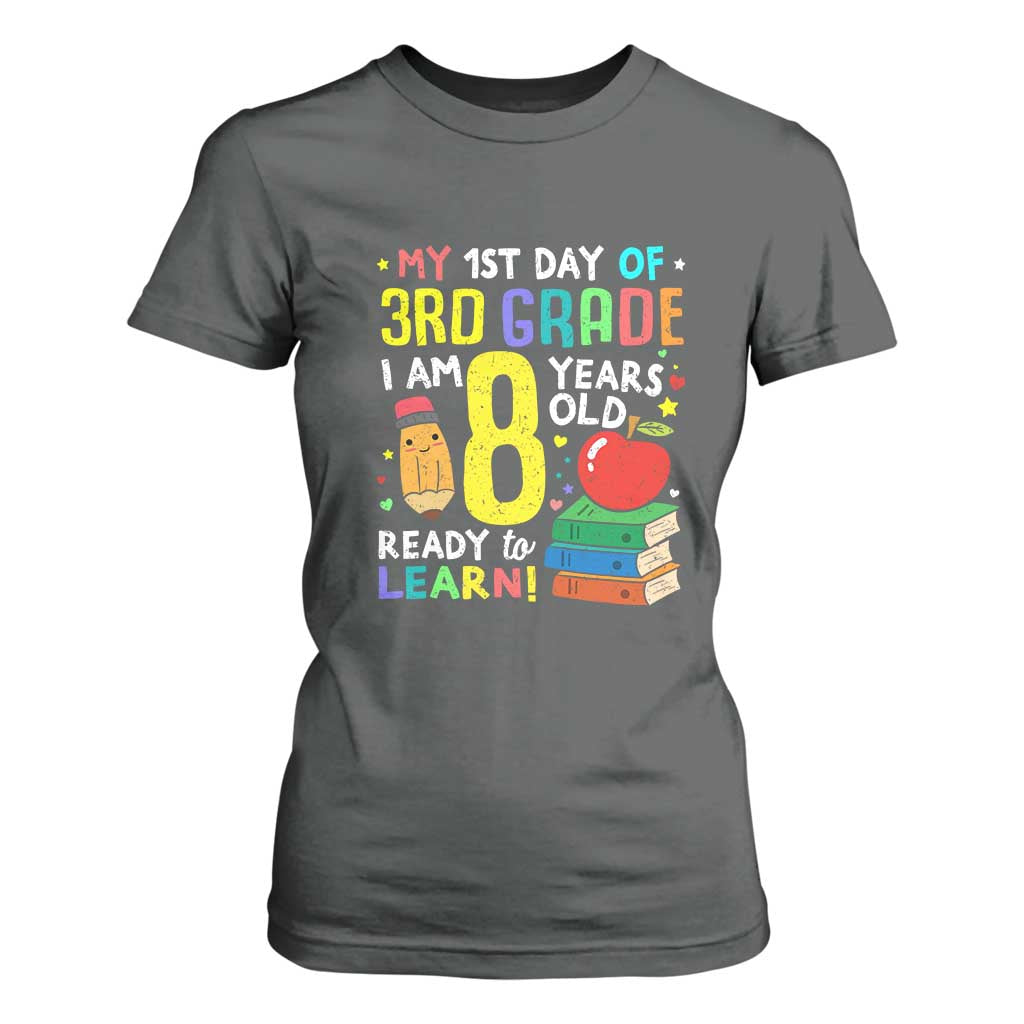 Hello 3rd Grade T Shirt For Women Boys and Girls First Day Back to School Gift