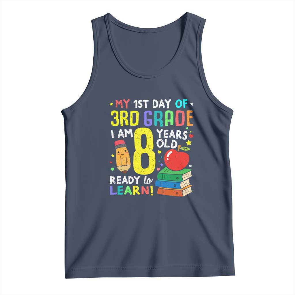 Hello 3rd Grade Tank Top Boys and Girls First Day Back to School Gift