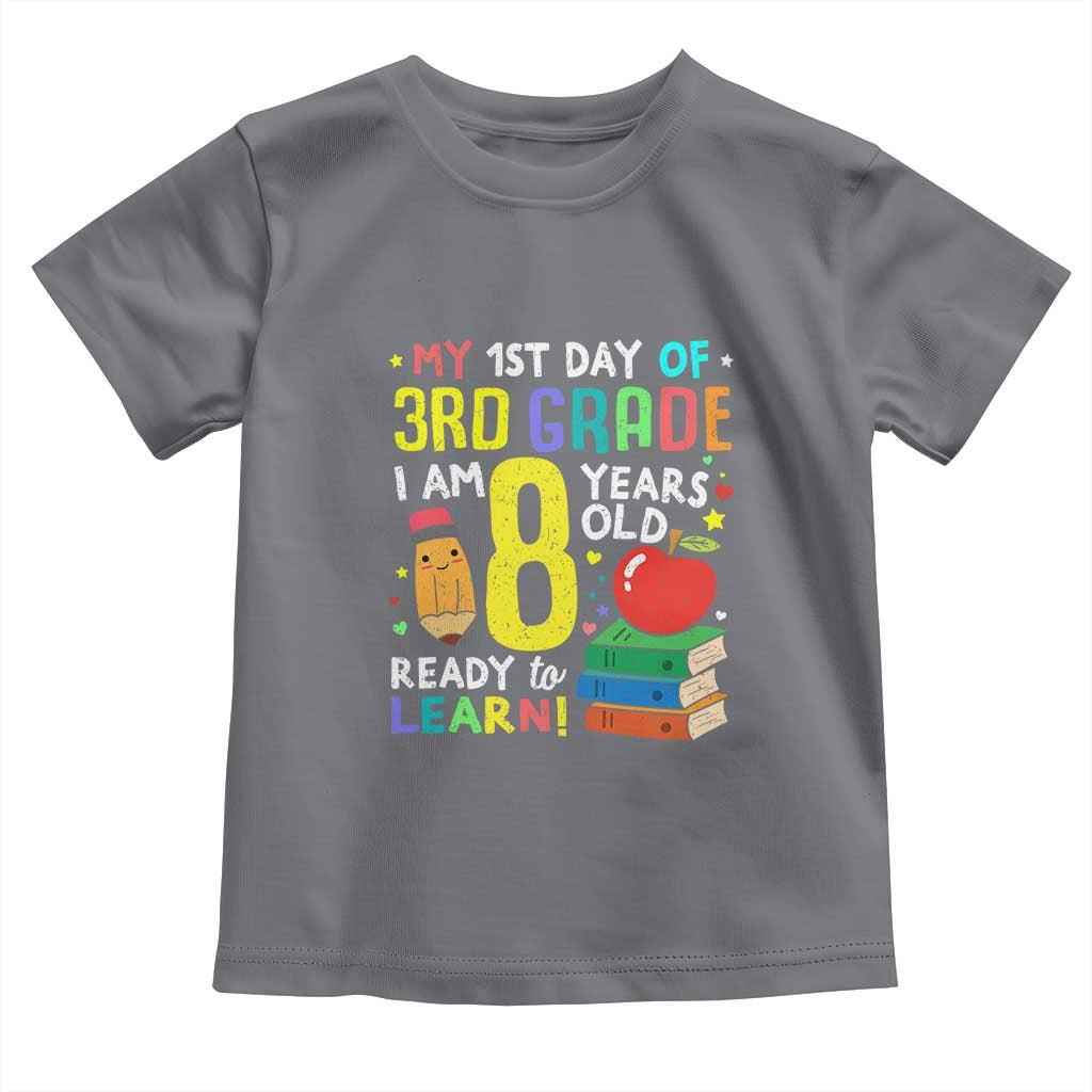 Hello 3rd Grade Toddler T Shirt Boys and Girls First Day Back to School Gift