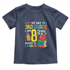 Hello 3rd Grade Toddler T Shirt Boys and Girls First Day Back to School Gift