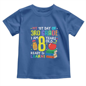 Hello 3rd Grade Toddler T Shirt Boys and Girls First Day Back to School Gift