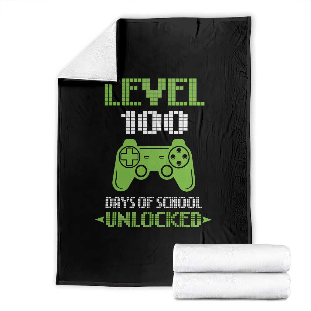 100 Days of School Smarter Throw Blanket Cool 100th Day Celebration Gift
