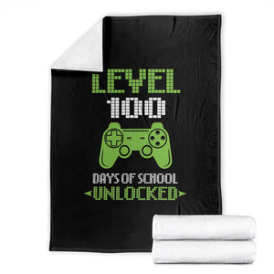 100 Days of School Smarter Throw Blanket Cool 100th Day Celebration Gift