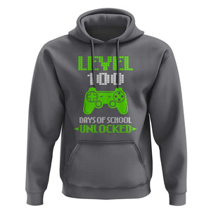 Boys 100 Days of School Hoodie 100th Day Celebration for Kids TS01 Charcoal Print Your Wear
