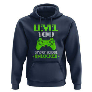 Boys 100 Days of School Hoodie 100th Day Celebration for Kids TS01 Navy Print Your Wear