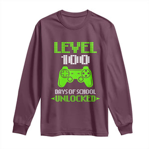 100 Days of School Smarter Long Sleeve Shirt Cool 100th Day Celebration Gift