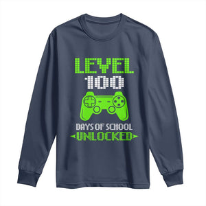 100 Days of School Smarter Long Sleeve Shirt Cool 100th Day Celebration Gift