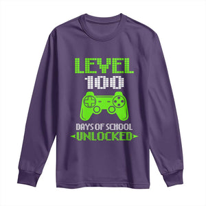 100 Days of School Smarter Long Sleeve Shirt Cool 100th Day Celebration Gift