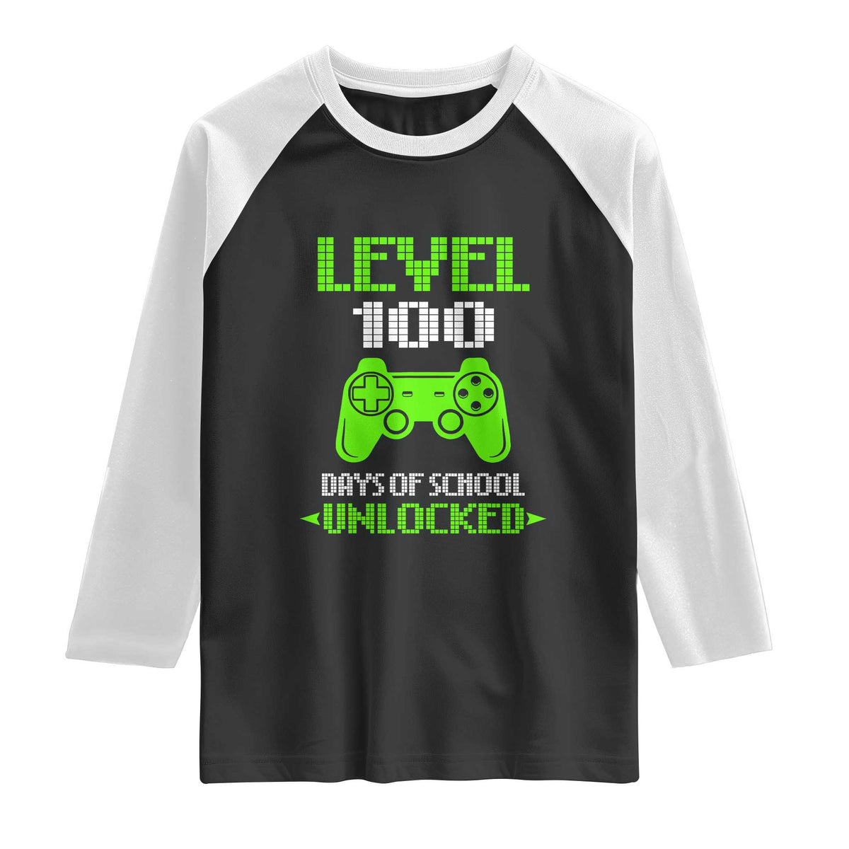 100 Days of School Smarter Raglan Shirt Cool 100th Day Celebration Gift