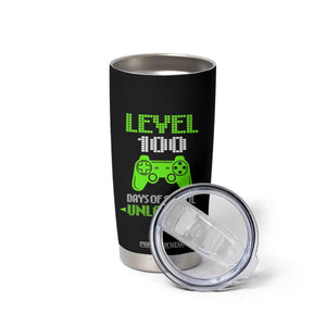 100 Days of School Smarter Tumbler Cup Cool 100th Day Celebration Gift