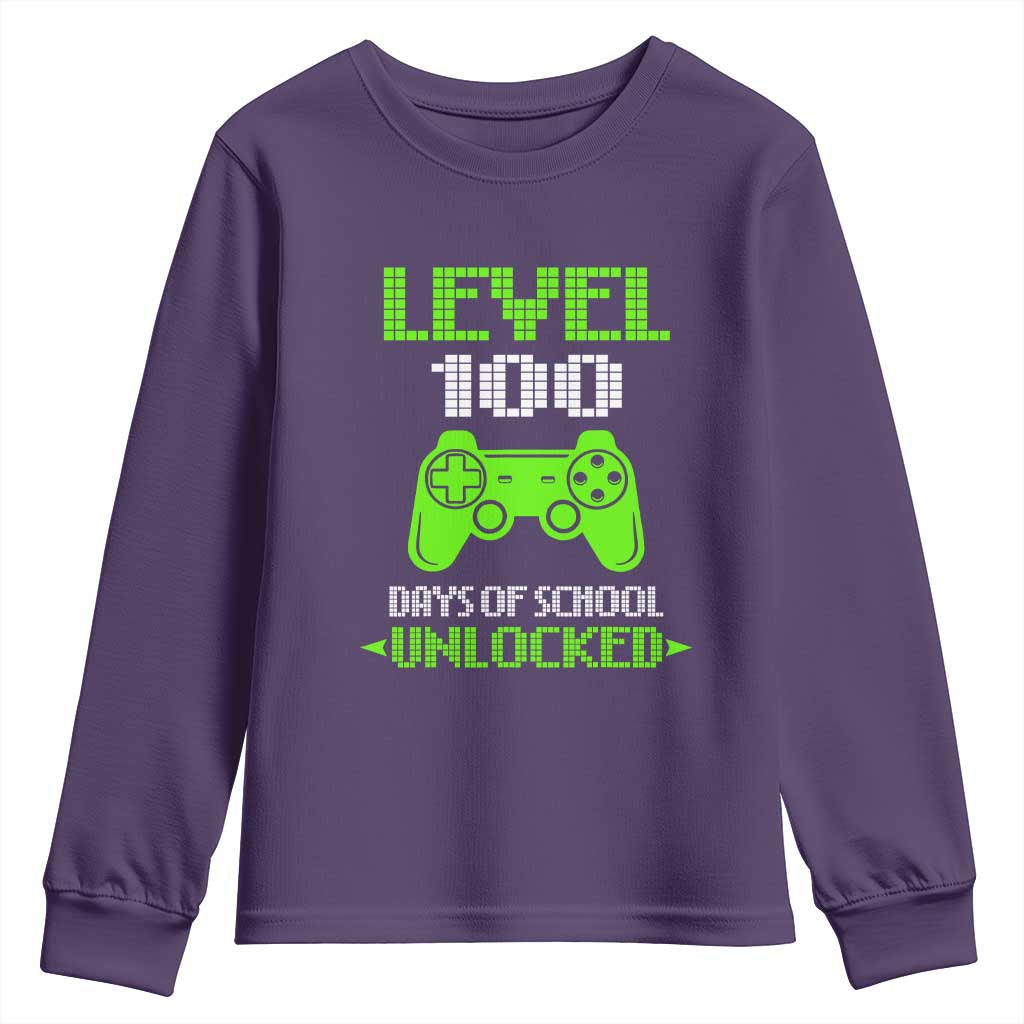 100 Days of School Smarter Youth Sweatshirt Cool 100th Day Celebration Gift