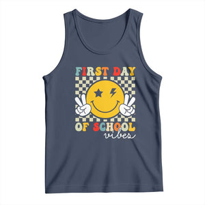 First Day of School Vibes Tank Top Aesthetic Back to School Teacher Student