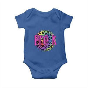 Pre-Kindergarten Neon Leopard Effect Printing Baby Onesie Wild About PreK Teacher Student Gift