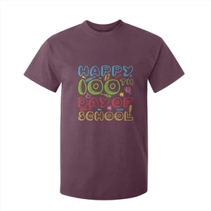 Happy 100 Days of School T Shirt For Kid 100th Day Funny Milestone Celebration