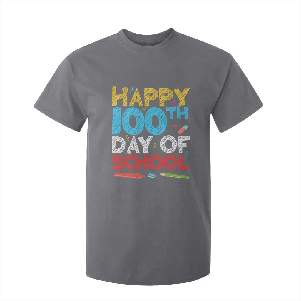 100 Days of School Celebration T Shirt For Kid Happy 100th Day Student Teacher Gift