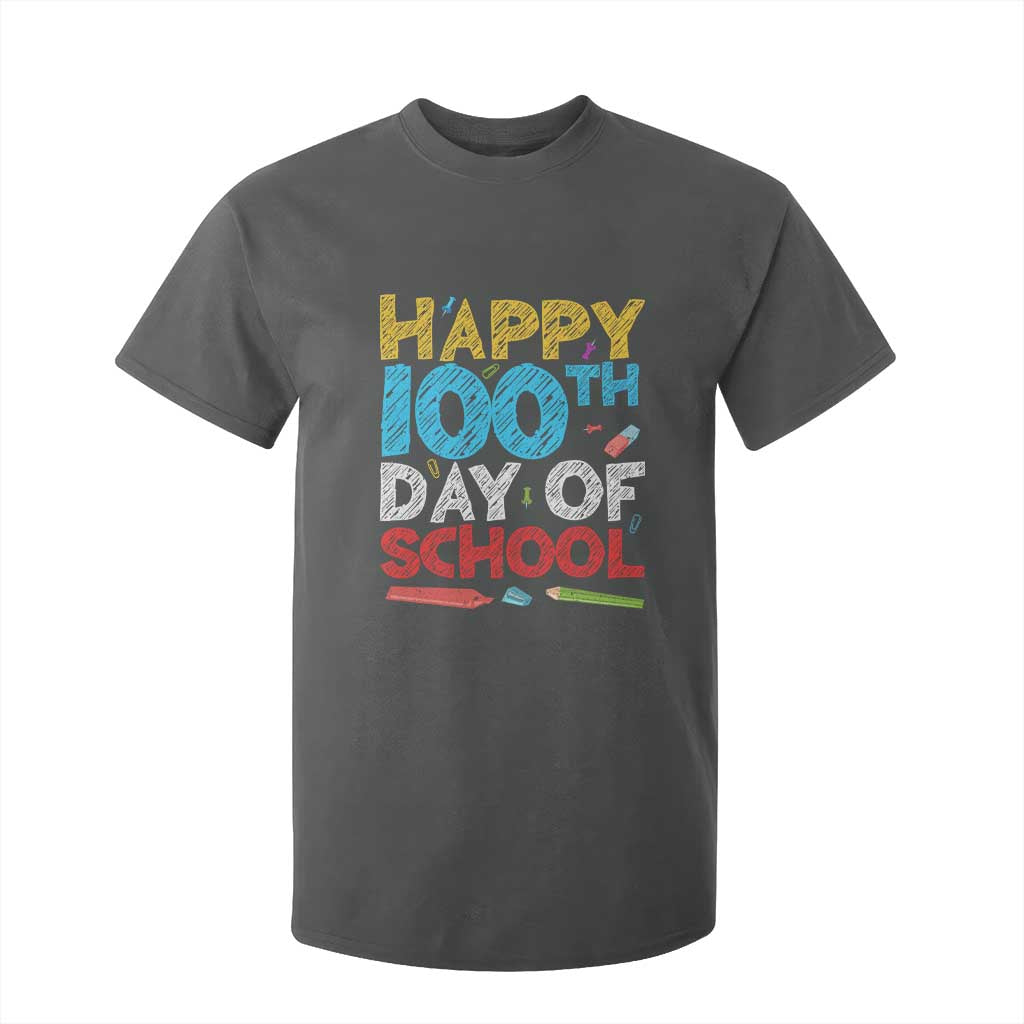 100 Days of School Celebration T Shirt For Kid Happy 100th Day Student Teacher Gift