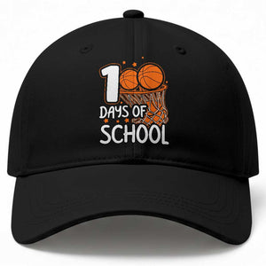 100 Days of Rocking School Basketball Baseball Cap Cool Kids Sports Gift