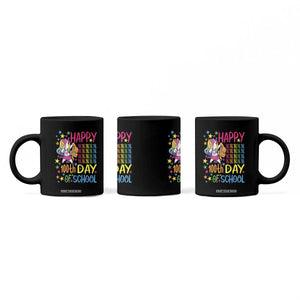 Happy 100th Day of School Unicorn Coffee Mug Magical Girls Celebration Gift