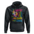 Happy 100th Day of School Unicorn Hoodie Celebration Design TS01 Black Print Your Wear