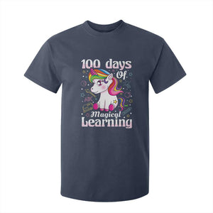 Magical Unicorn 100th Day of School T Shirt For Kid Cute Girls Celebration Gift
