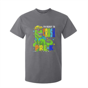 I am Ready To Crush Pre-K Dinosaur T Shirt For Kid Cool First Day of School Boy