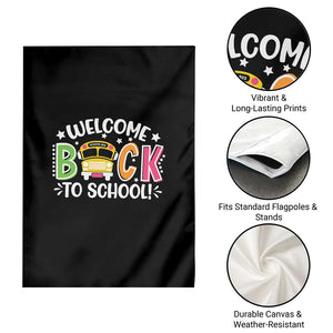 Welcome Back to School Bus Driver Garden Flag First Day for School Gifts