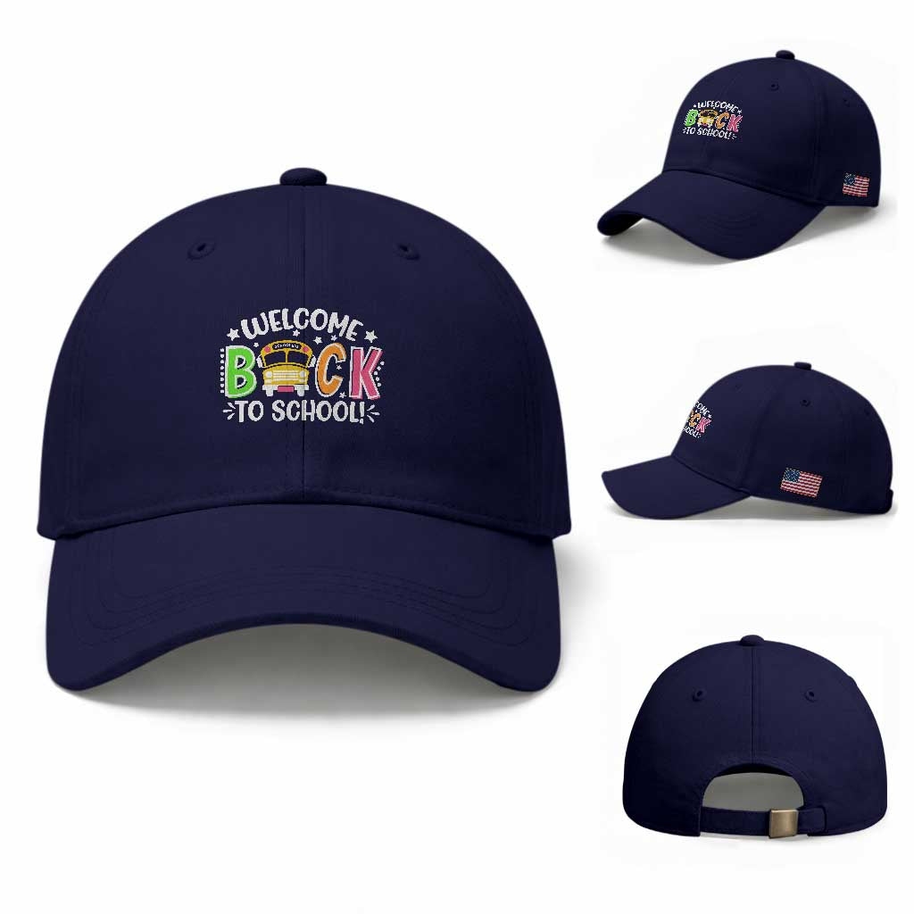 Welcome Back to School Bus Driver Baseball Cap First Day for School Gifts