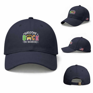 Welcome Back to School Bus Driver Baseball Cap First Day for School Gifts