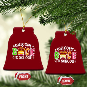 Welcome Back to School Bus Driver Ceramic Ornament First Day for School Gifts