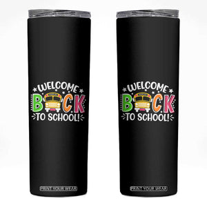 Welcome Back to School Bus Driver Skinny Tumbler First Day for School Gifts